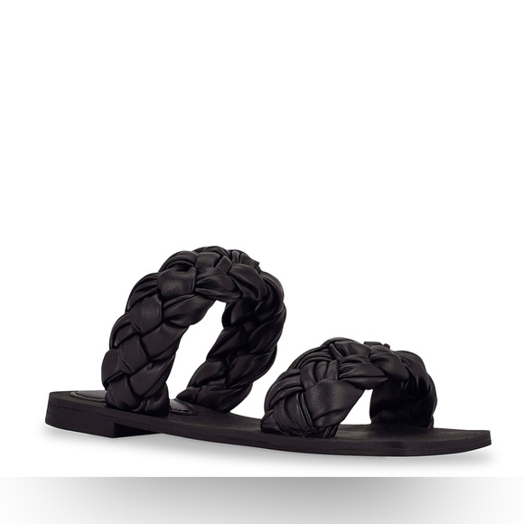 NEW GUESS braided slide sandals, Size 8 - Picture 8 of 8